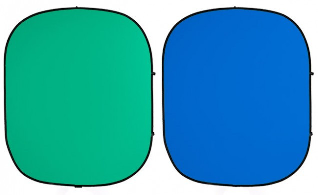 Фон Savage Infinity Collapsible Chroma Green/Blue 1.52m x 1.83m + Стойка