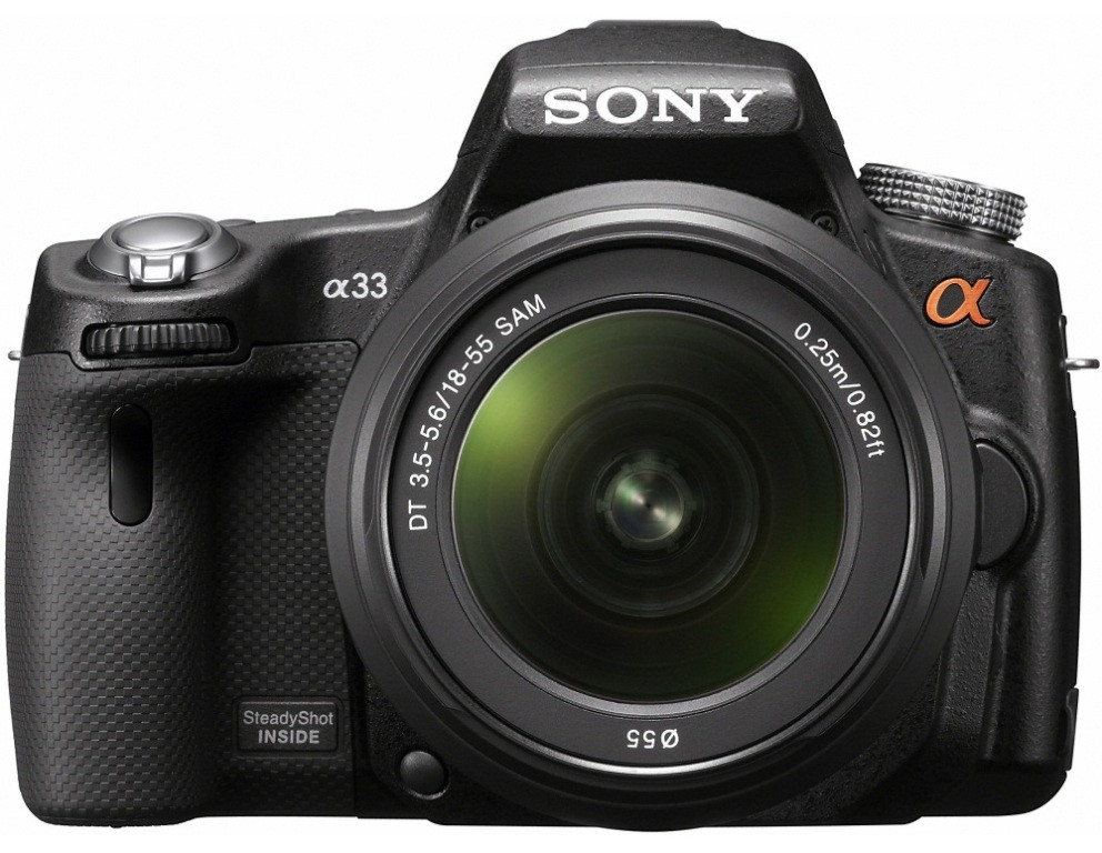 Фотоаппарат Sony Alpha A33 Kit 18-55 (SLT-A33L)