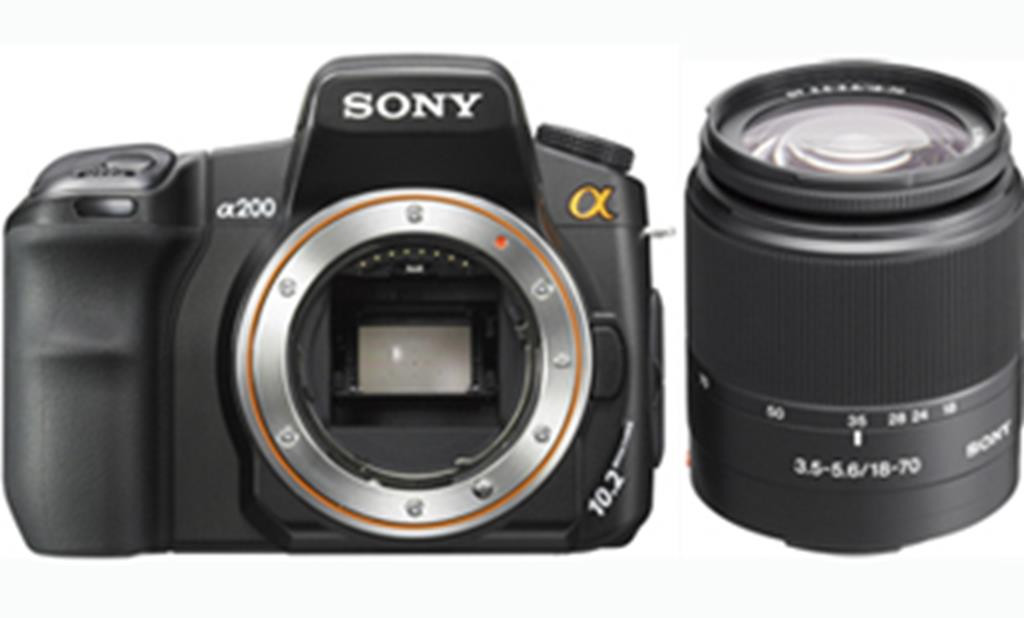 Фотоаппарат Sony Alpha A200 kit 18-70mm