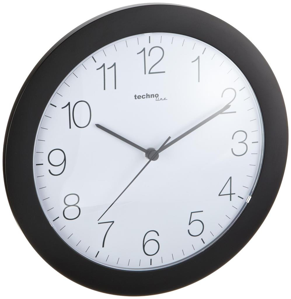 Настенные часы Technoline WT7000 black