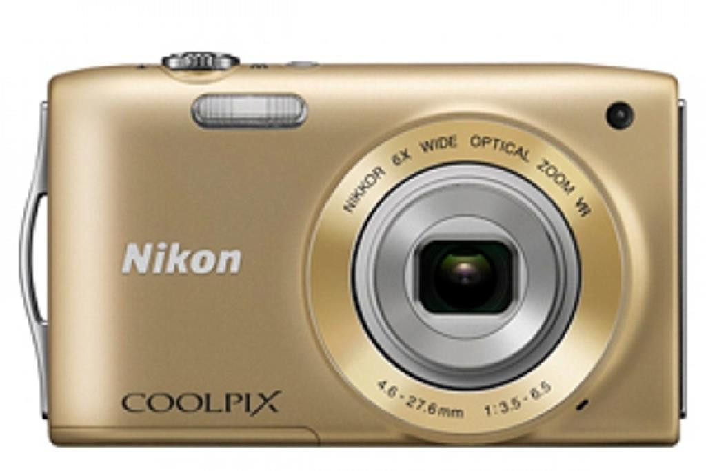 Фотоаппарат Nikon Coolpix S3300 Gold