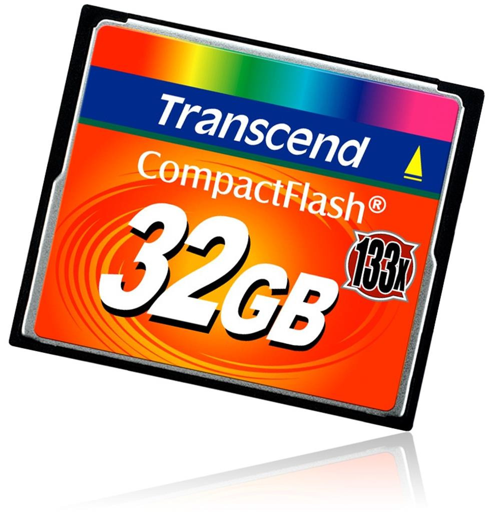 Карта памяти Transcend CF 32GB x133 (TS32GCF133)