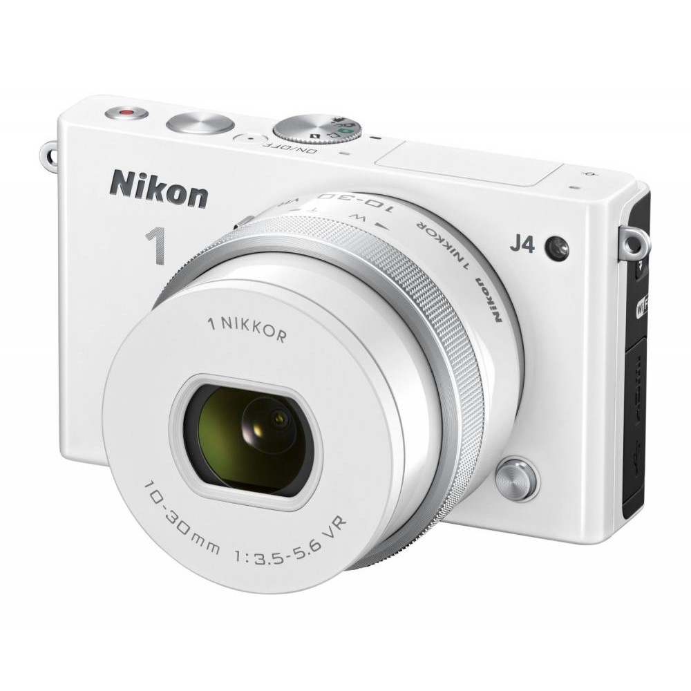 Фотоаппарат Nikon 1 J4 White Kit 10-30 VR