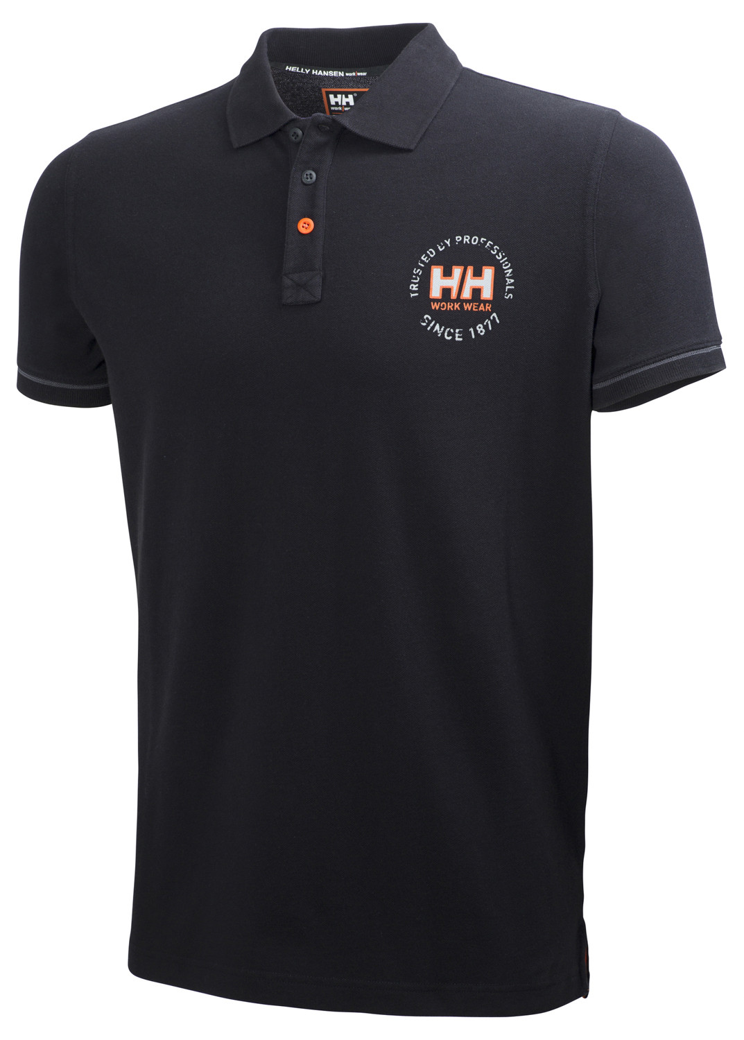 Футболка Helly Hansen Oslo Polo Shirt - 79251 (Black; L)
