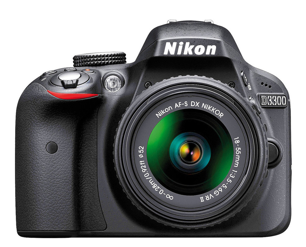 Фотоаппарат Nikon D3300 Kit 18-55 VRII Gray