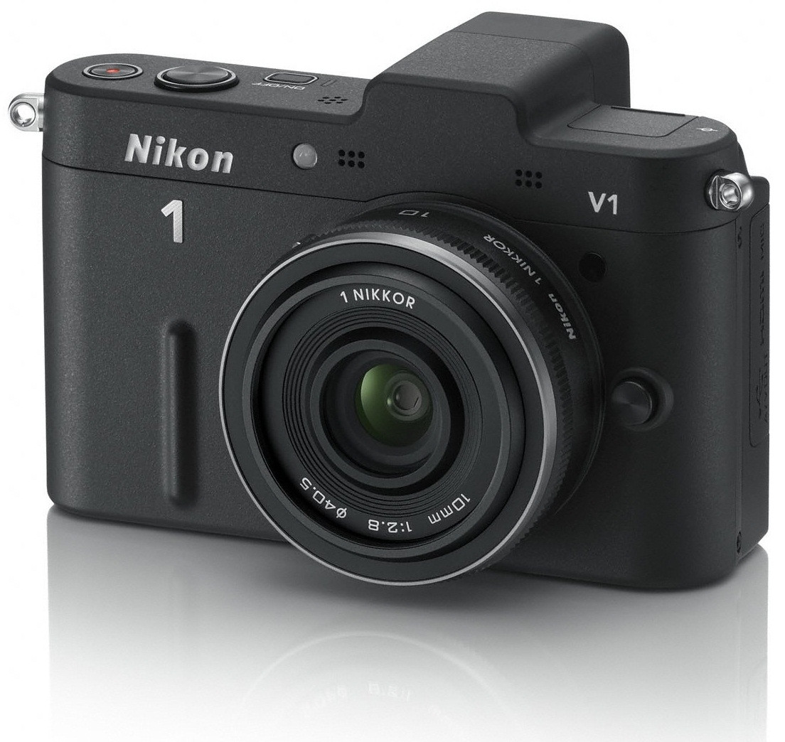 Фотоаппарат Nikon 1 V1 Black Kit 10mm