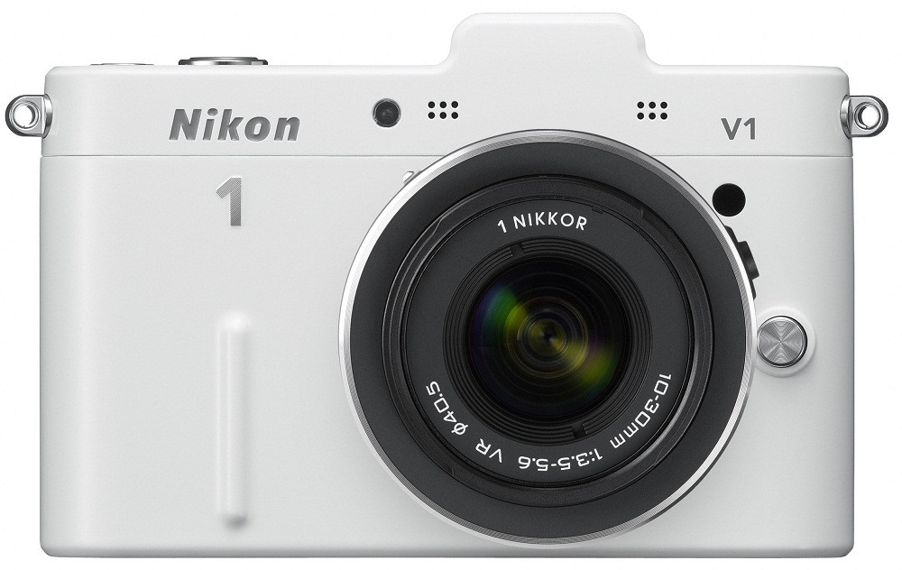 Фотоаппарат Nikon 1 V1 White Kit 10-30 VR