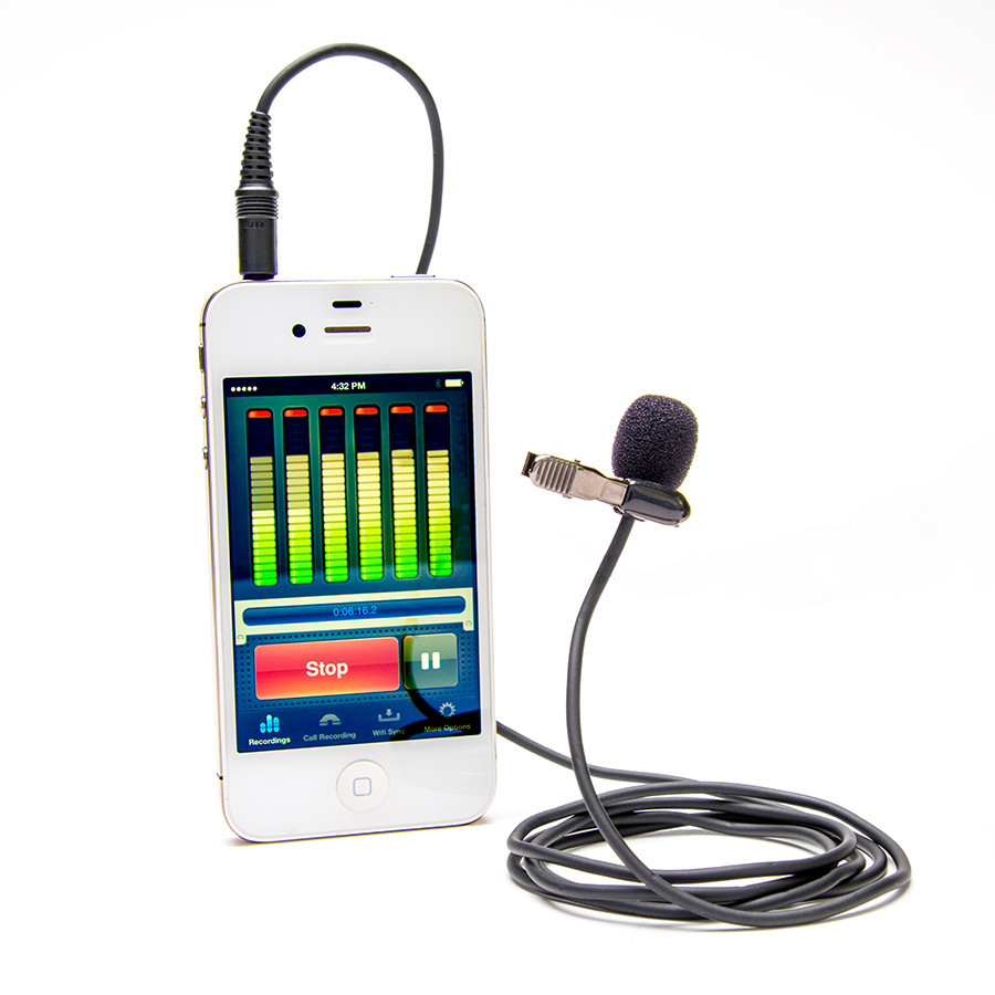 Петличный микрофон Azden EX-503i 1.2 м для IOS и Android смартфонов