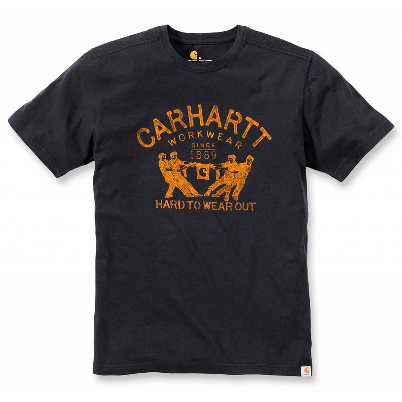 Футболка Carhartt Hard To Wear Out Graphic T-Shirt 102097 (Black)