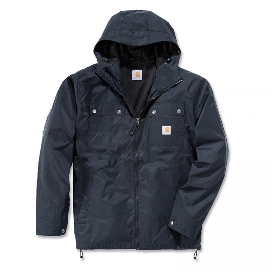 Куртка с защитой от дождя Carhartt Rockford Jacket - 100247 (Black, L)