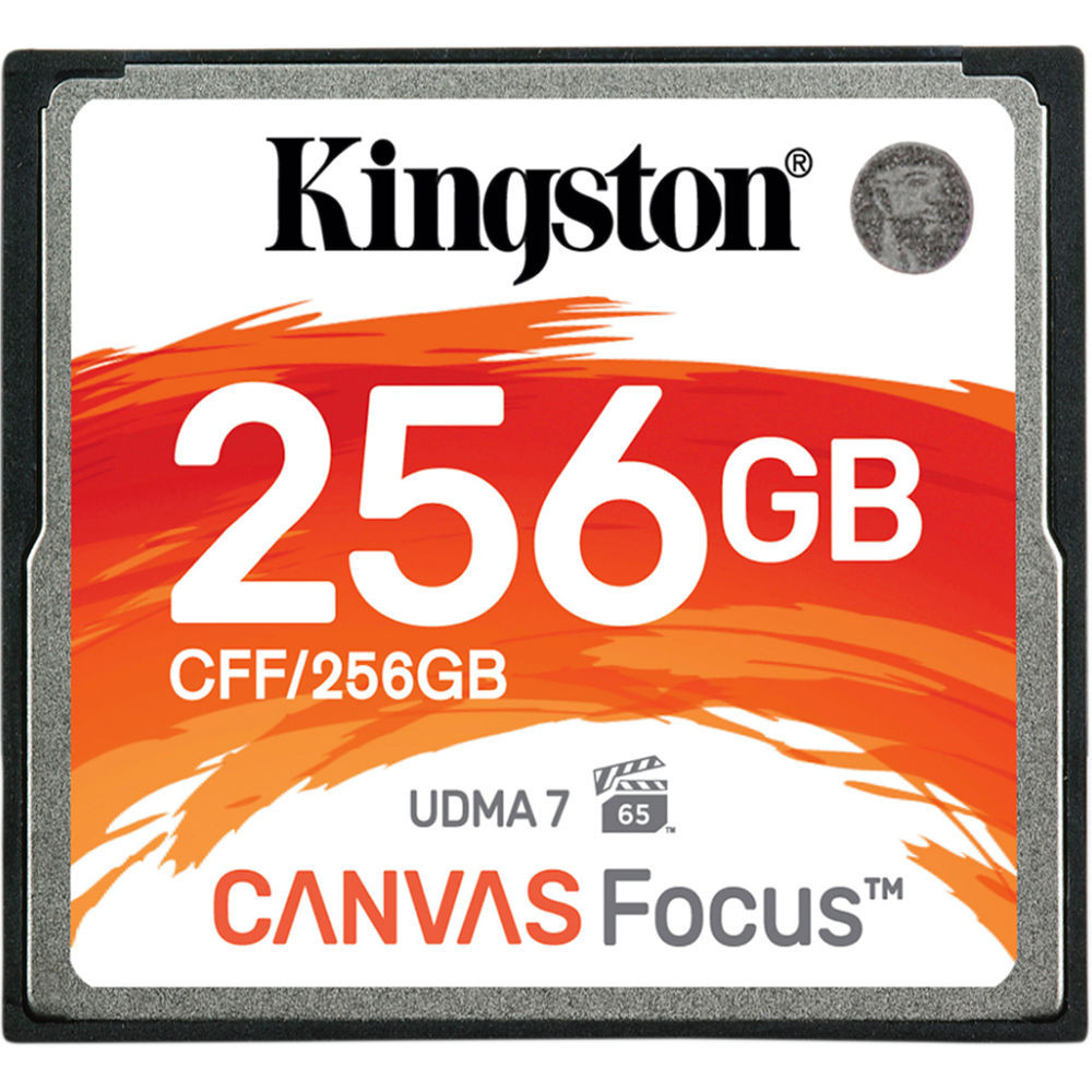 Карта памяти CF Kingston Canvas Focus 256GB (R150/W130)
