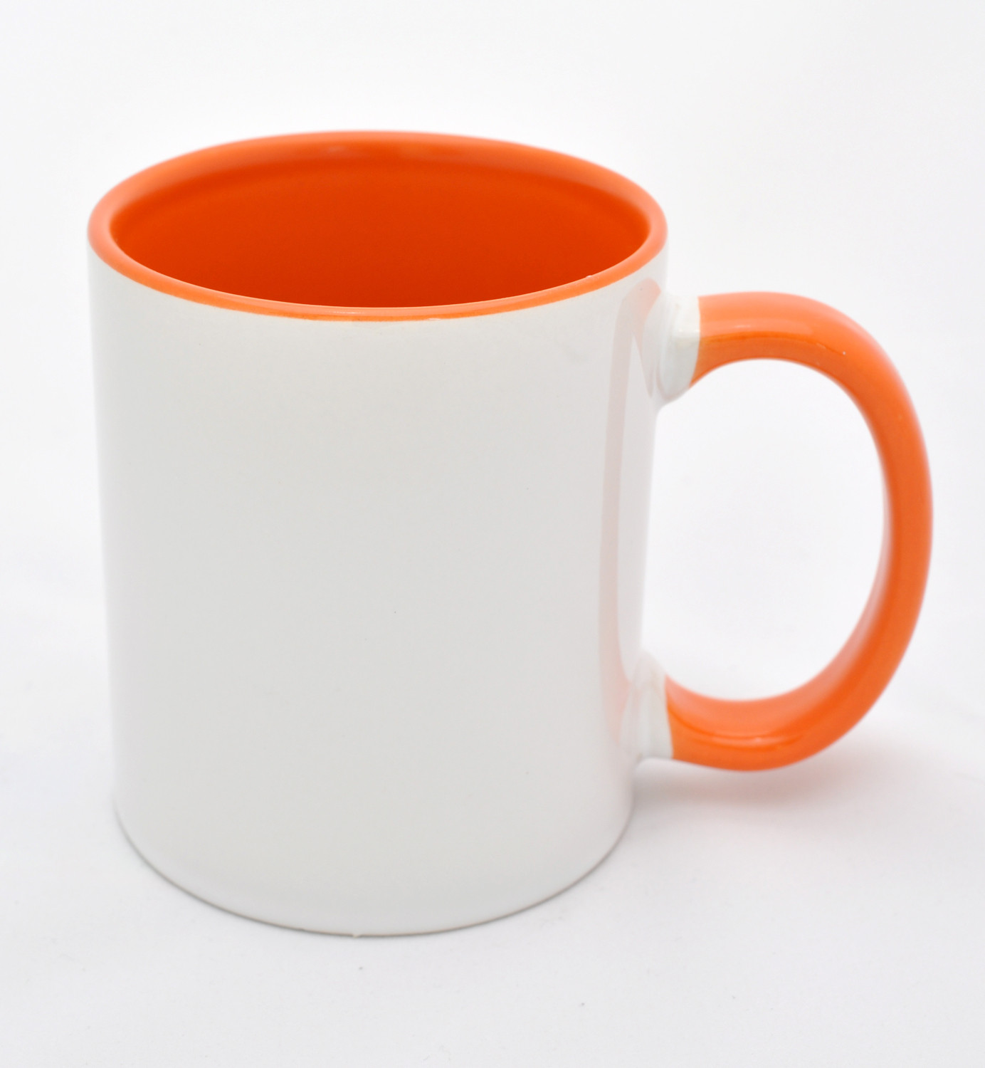 Чашка (цветная внутри+ободок) Orange