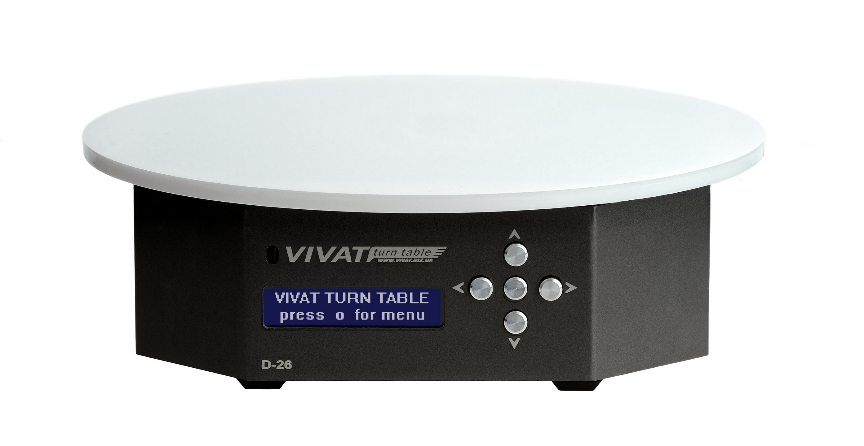 Стол для предметной съемки поворотный Vivat Turn Table D-26 (диаметр платформы 26 см)