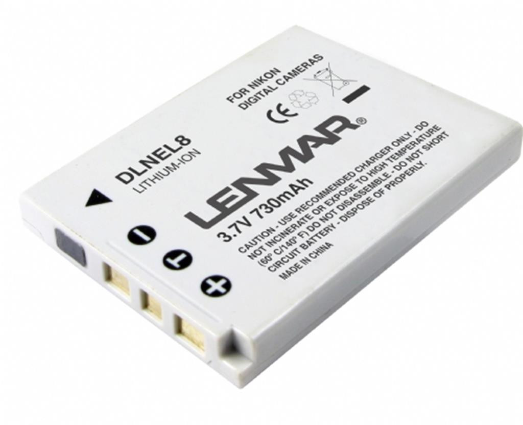 Аккумулятор Lenmar DLNEL8 (nikon EN-EL8)