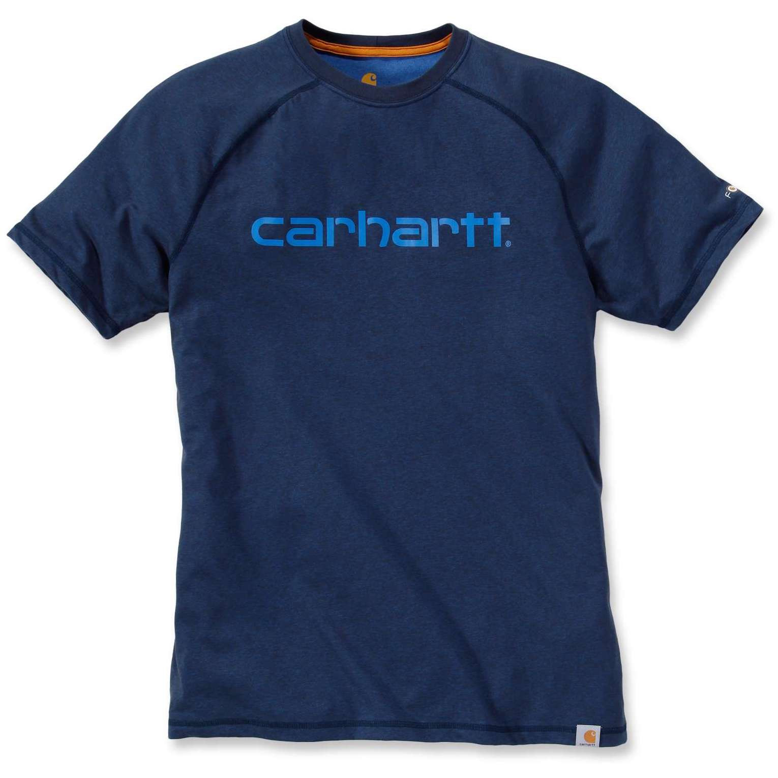 Футболка Carhartt Force Delmont Graphic T-Shirt S/S - 102549 (Huron Heather; M)
