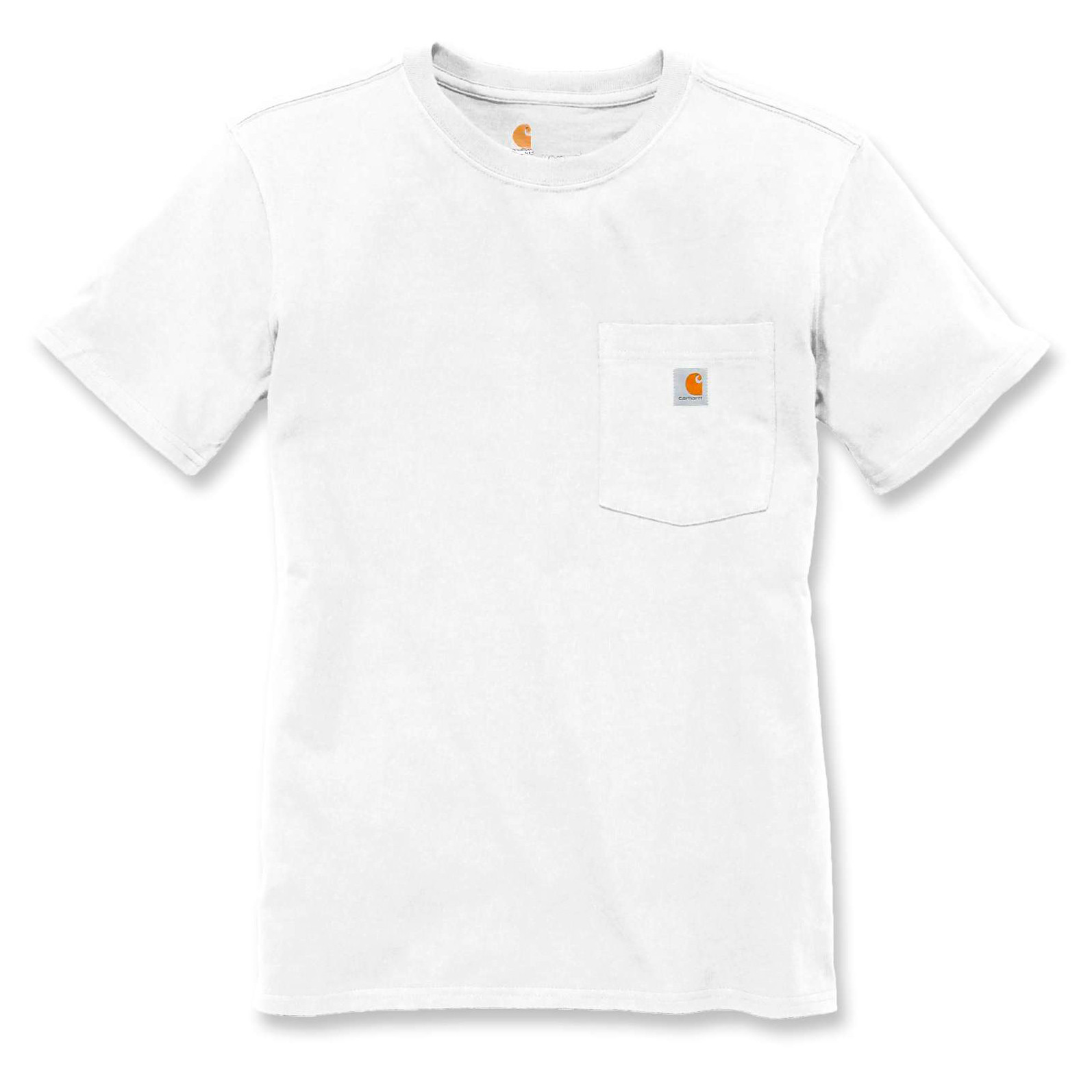 Футболка женская Carhartt WK87 Workwear Pocket T-Shirt - 103067 (White, XS)