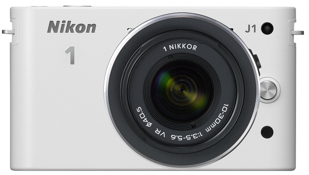Фотоаппарат Nikon 1 J1 White Kit 10-30 VR