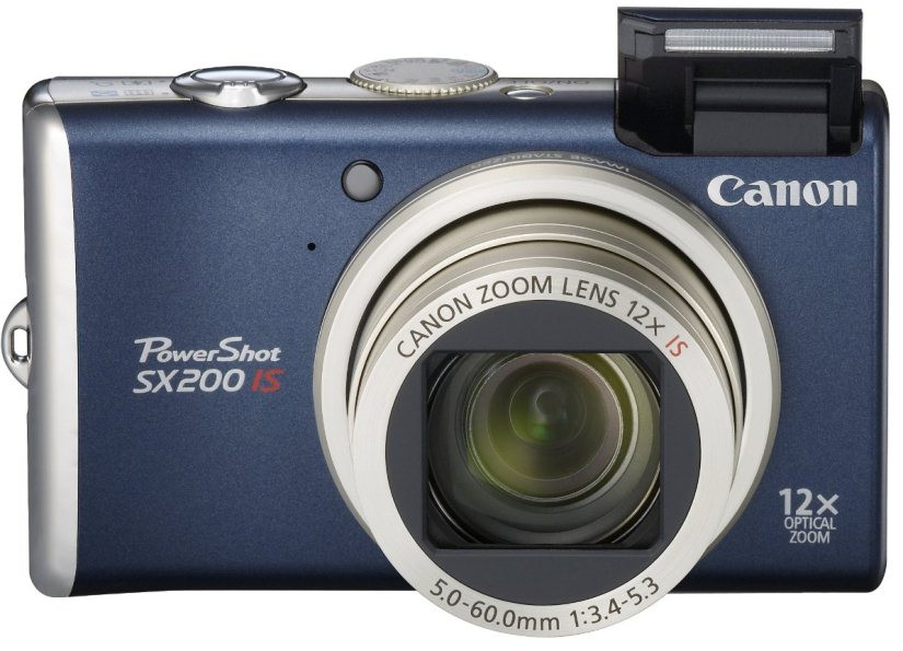 Фотоаппарат Canon PowerShot SX200 IS Blue