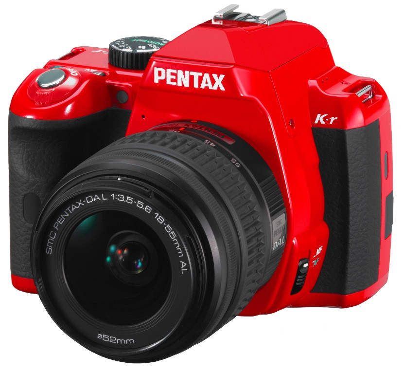 Фотоаппарат Pentax K-r 18-55 Kit red