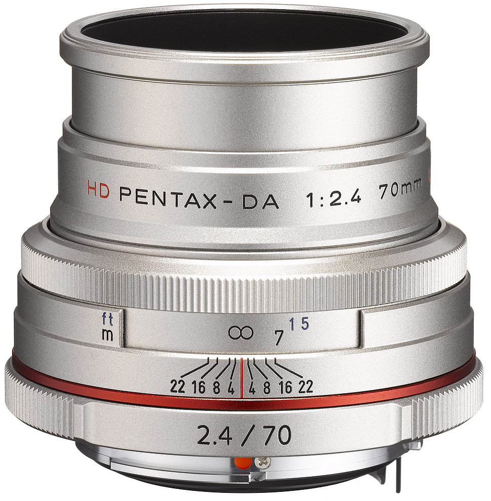 Объектив Pentax HD DA 70mm f/2.4 Limited Silver