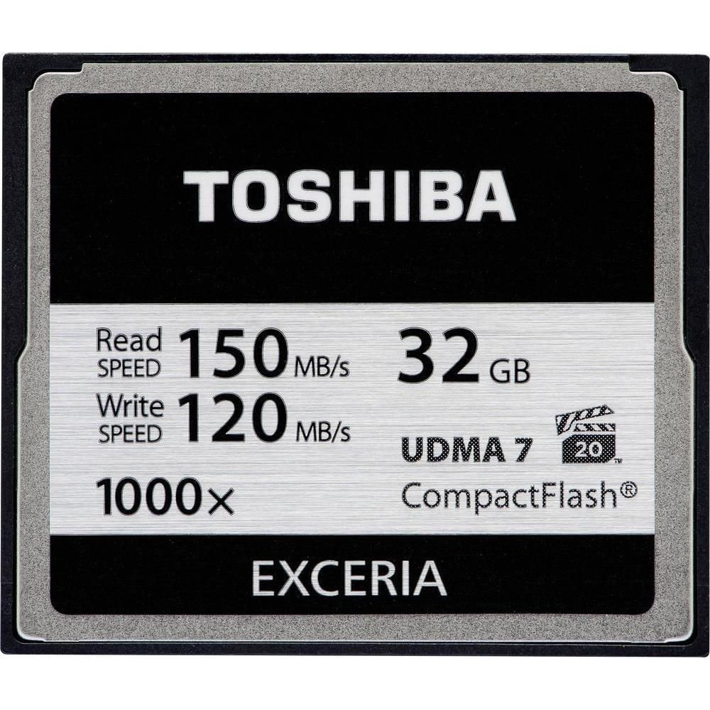 Карта памяти CF x1000 Toshiba 32Gb 150/120Mb/s (CF-32GTGI(8))