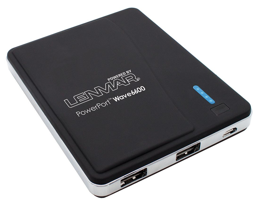 Портативный аккумулятор Lenmar PPW66 7000mah с двумя USB портами