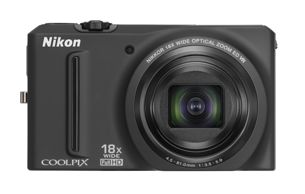 Фотоаппарат Nikon Coolpix S9100 Black