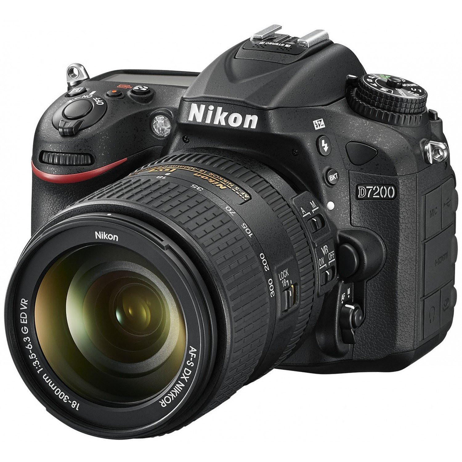 Фотоаппарат Nikon D7200 Kit 18-300 f/3.5-6.3G ED VR