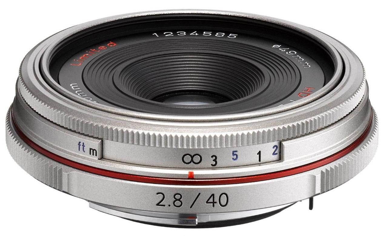 Объектив Pentax HD DA 40mm f/2.8 Limited Silver