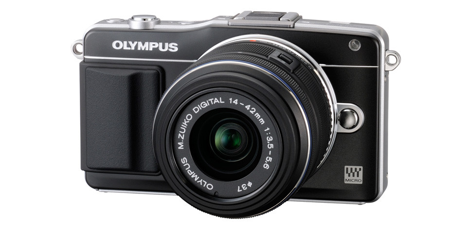 Фотоаппарат Olympus PEN E-PM2 Kit 14-42 FlashAir Black/Black