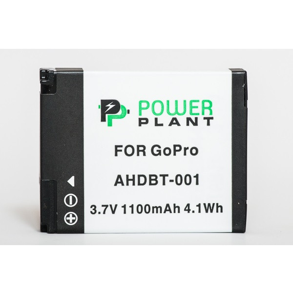 Аккумулятор PowerPlant GoPro AHDBT-001 1100mAh (DV00DV1359)