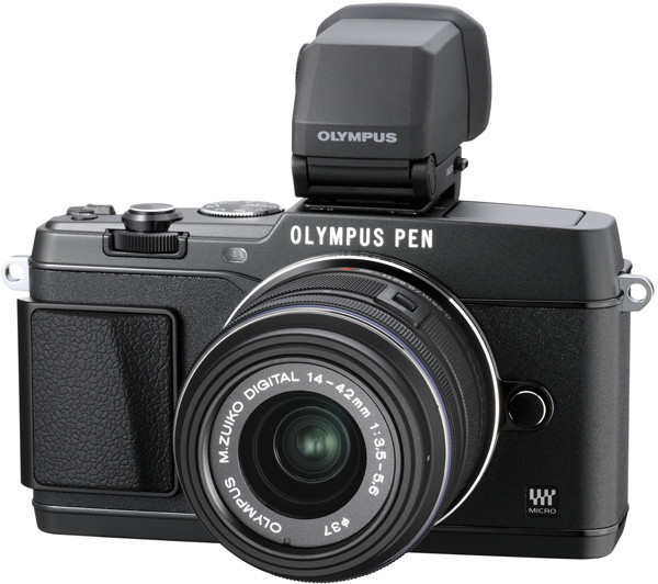 Фотоаппарат Olympus PEN E-P5 Kit 14-42 + VF4 Black/Black