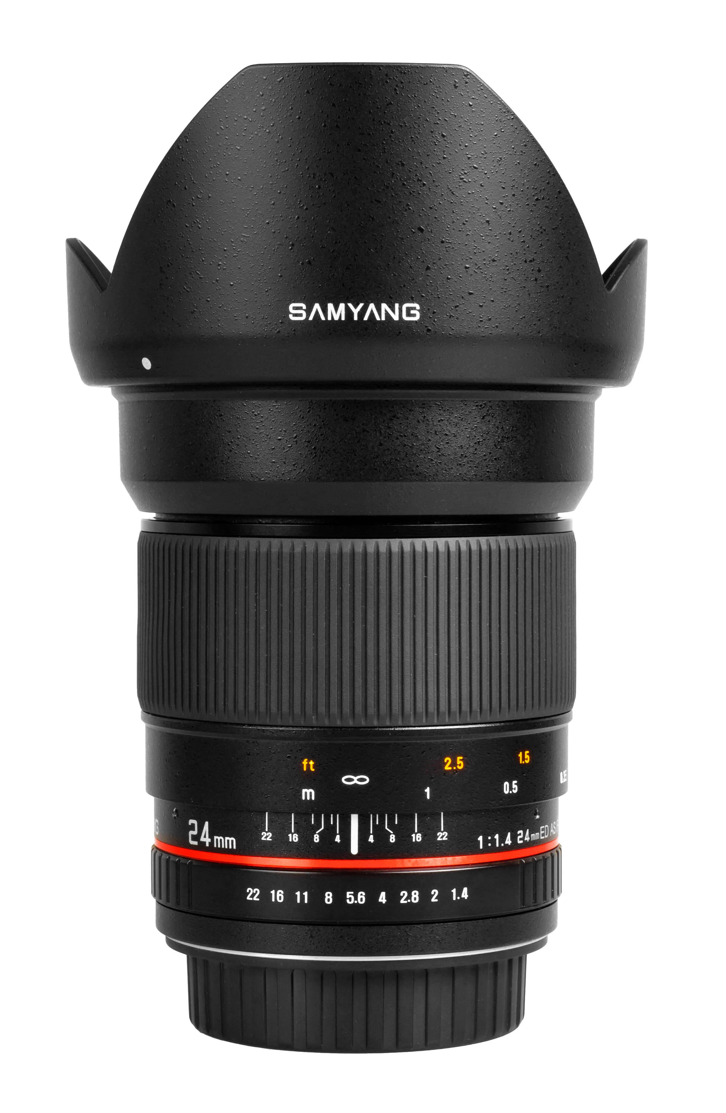Объектив Samyang Canon-EF 24mm f/1.4 ED AS UMC (Full-Frame)