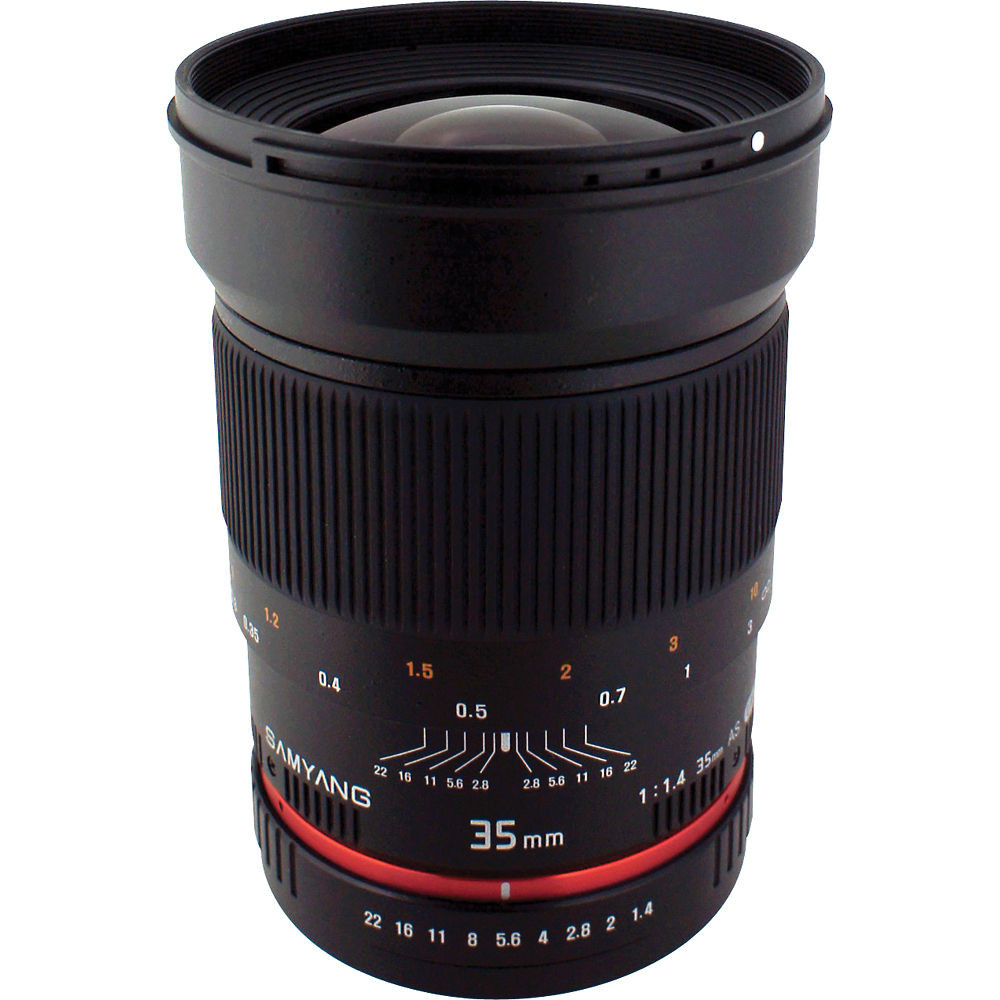 Объектив Samyang Nikon-F 35mm f/1.4 ED AS UMC AE (Full-Frame)