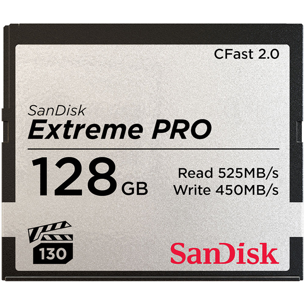 Карта памяти Sandisk CFast 2.0 Extreme Pro 128GB R525/W450 (SDCFSP-128G-G46D)