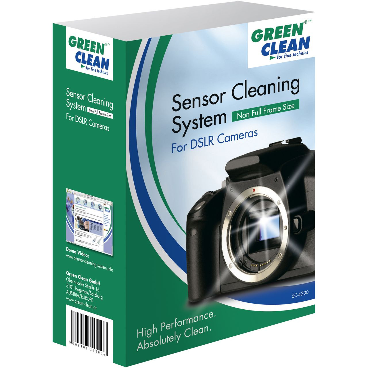 Набор для чистки неполноразмерных сенсоров Green Clean SC-4200