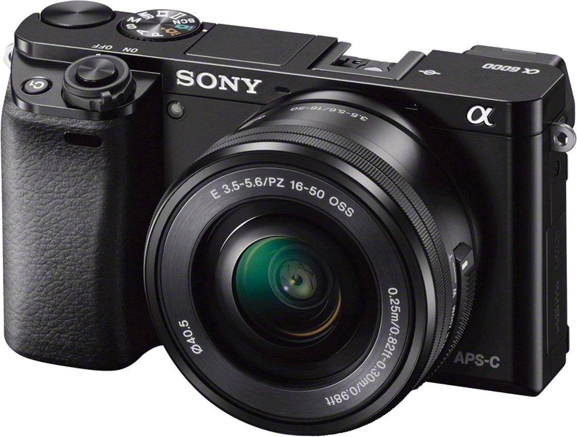 Фотоаппарат Sony Alpha 6000 Double Kit 16-50 + 55-210 Black