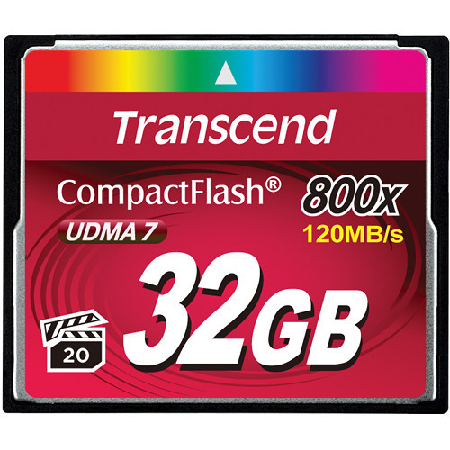 Карта памяти Transcend Premium CF 32GB x800 (TS32GCF800)