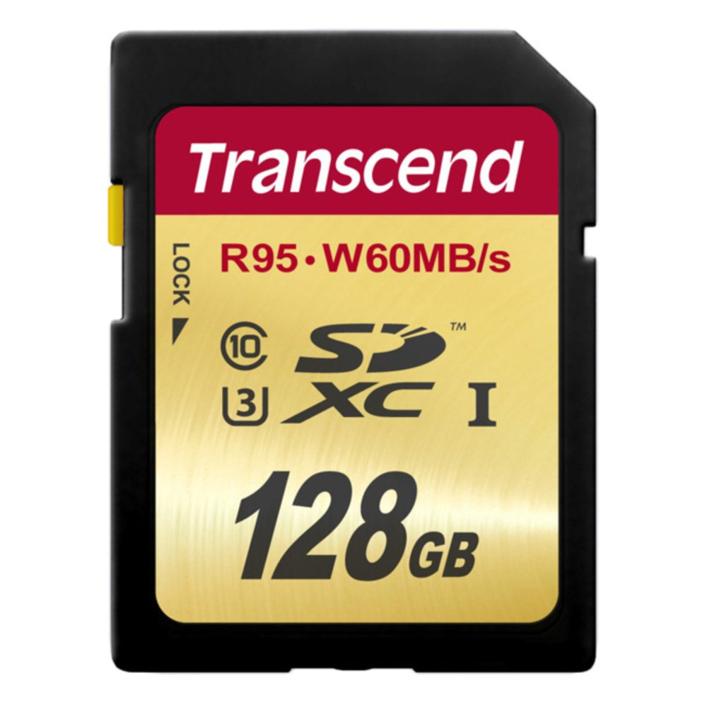 Карта памяти Transcend Ultimate SDXC 128GB Class 10 UHS-I U3 (TS128GSDU3)