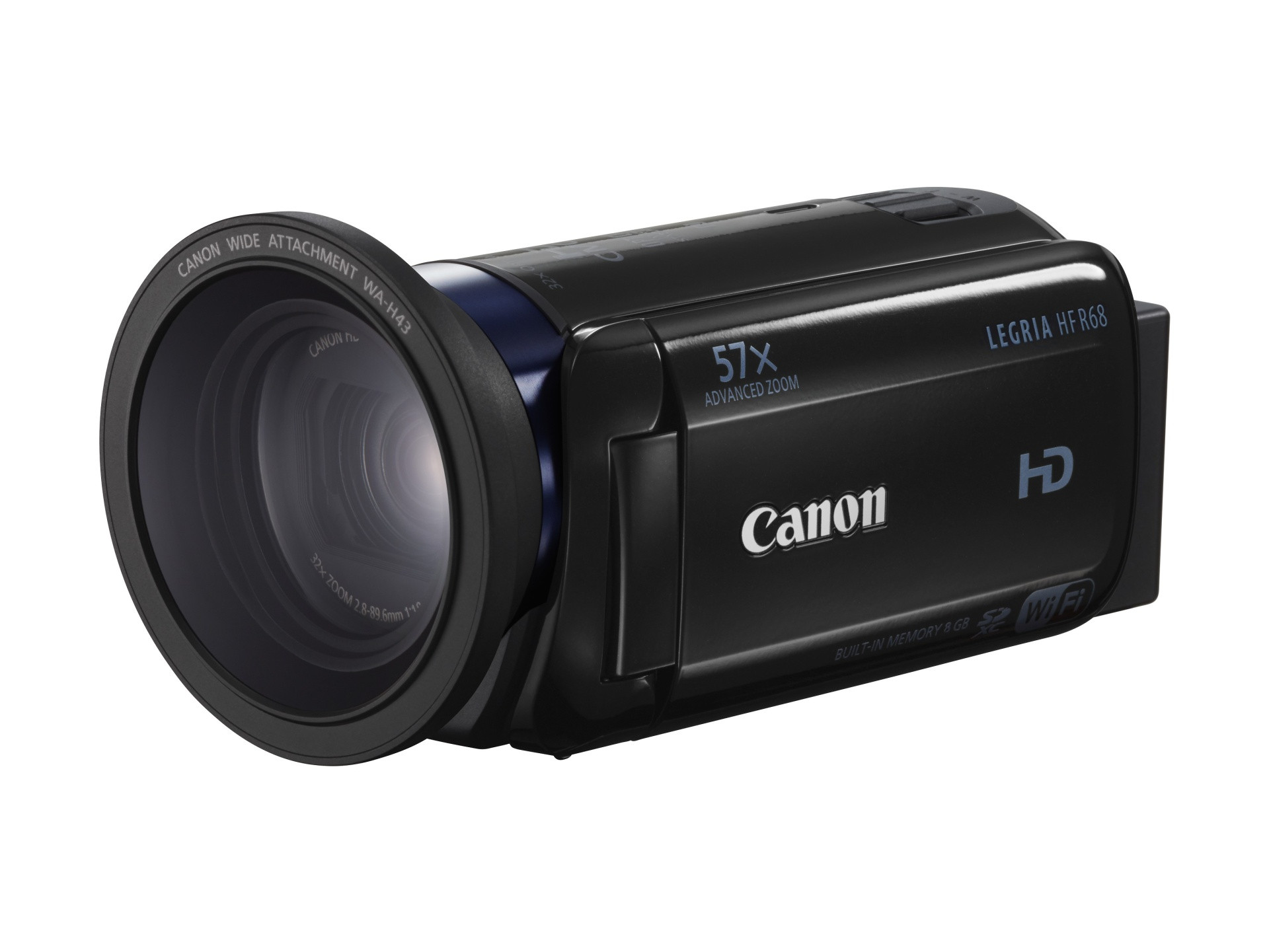Видеокамера Canon HDV Flash HF R68 Black