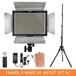 Набор света YN-600LII Makeup Artist Set AC (YN600LII, LS-8005B, YN12v5a)