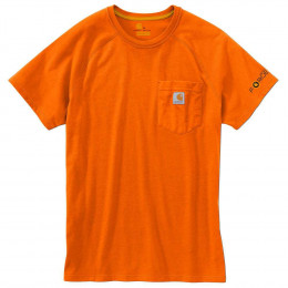 Футболка Carhartt Force Cotton T-Shirt 100410 (Orange)
