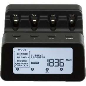 Интеллектуальное зарядное устройство для аккумуляторов AA/AAA Maha Powerex MH-C9000PRO