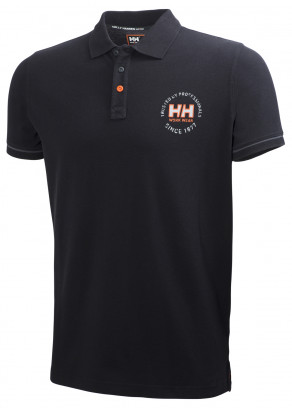 Футболка Helly Hansen Oslo Polo Shirt - 79251 (Black; M)