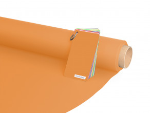 Фон бумажный Mircopro 35 Yellow Orange рулон 1.35 x 10 м