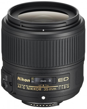 Объектив Nikon AF-S 35mm f/1.8G ED
