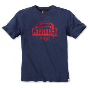 Футболка Carhartt Hammer Graphic T-Shirt 103202 (Navy)