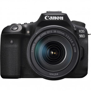 Фотоаппарат Canon EOS 90D Kit 18-135 IS nano USM