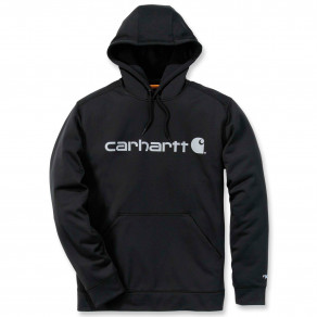 Худи Carhartt Force Extremes Logo Hooded Sweatshirt 102314 (Black/Coal)