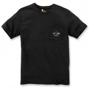 Футболка Carhartt Maddock Strong Graphic S/S T-Shirt - 103565 (Black, S)